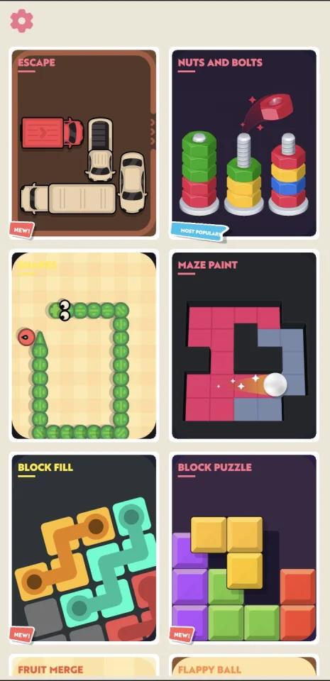 Puzzle Game Hub - Unity Project — screenshot 10