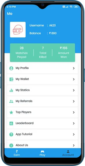 BattleMania with Web Version - Tournament App with Website & Admin Panel for PUBG / Free Fire / COD — screenshot 4