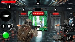US Robot Strike War Shooting Game 2021