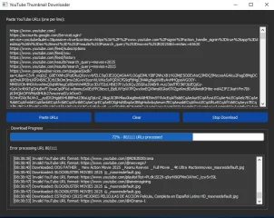 New YouTube Thumbnail Downloader