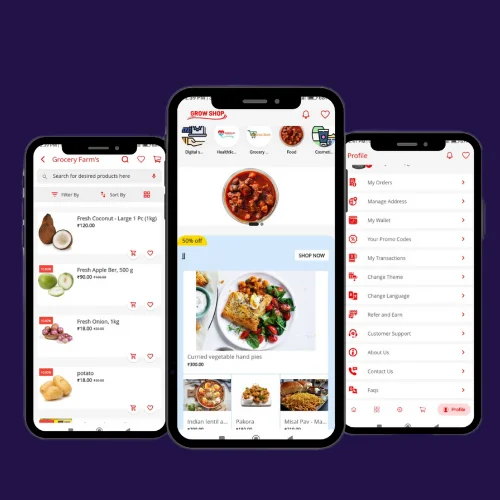 Grocery Point - Online Grocery Shop App in Flutter - Android & iOS — screenshot 3