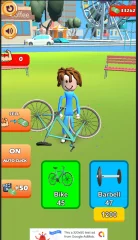 Lifting Hero Gym Tap Clicker 3D Game Unity Source Code