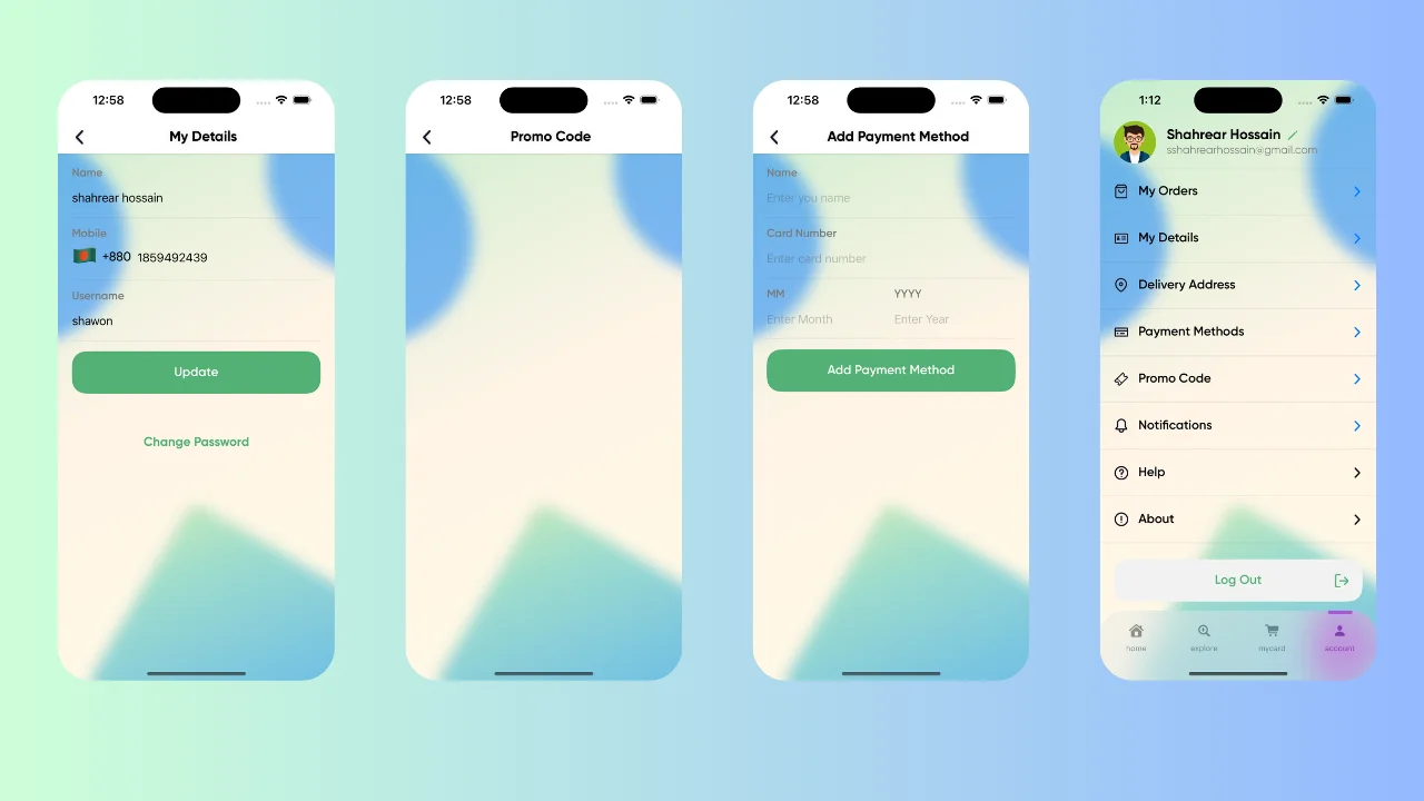 Online Glossary iOS App with Node.js Backend — screenshot 5
