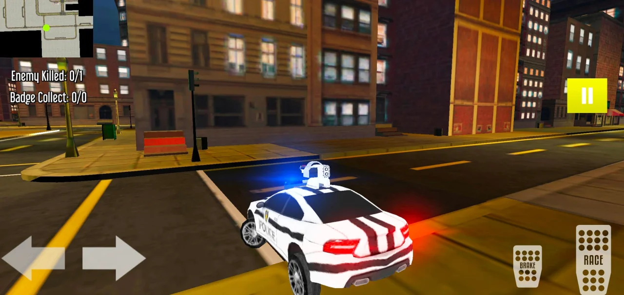 Police Gangsta Car Chase Drive — screenshot 1