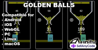 Golden Balls - Unity Source Code with AdMob Ads