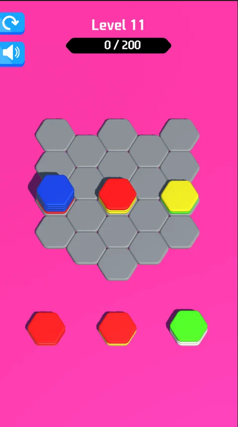 Hexa Sort 3D Puzzle Trending Game Unity Source Code — screenshot 5