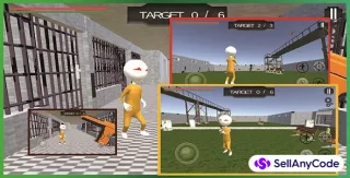 Prisoner Stickman Jail Survival Story: Escape the Prison 64 Bit Source Code