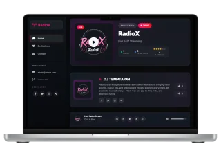 RadioX - Radio Streaming App