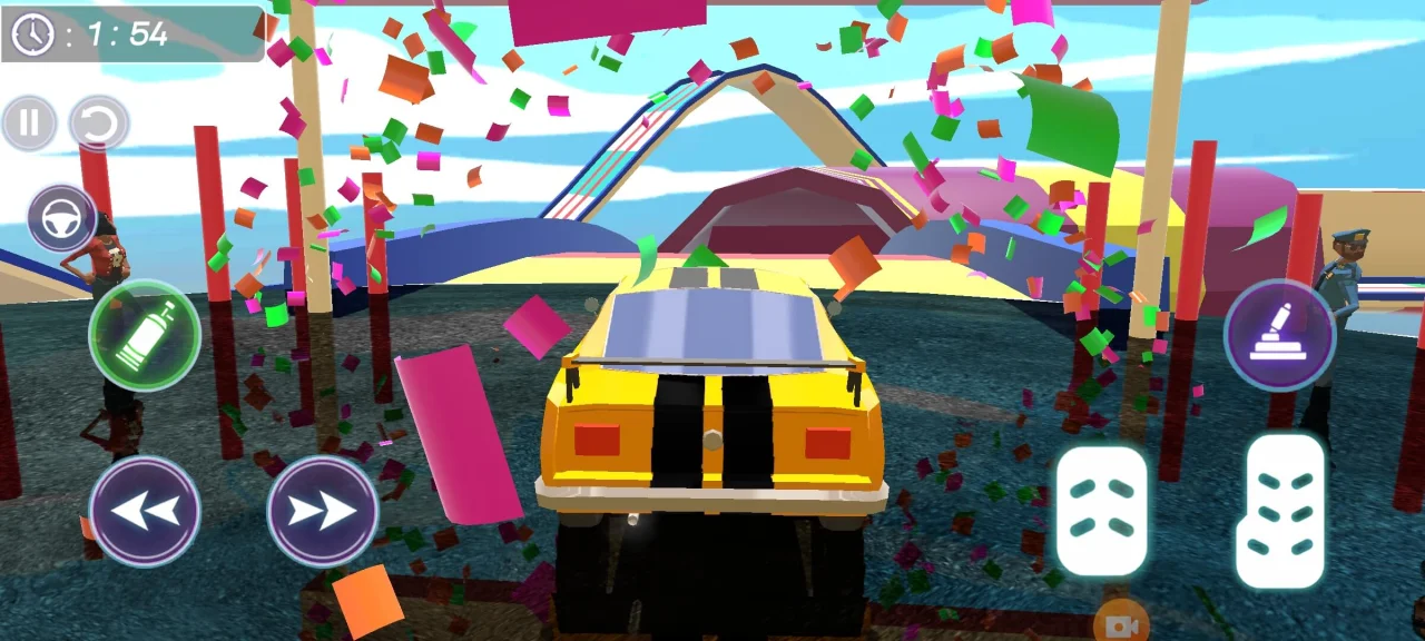 Toon Car Stunt Driving 3D Game — screenshot 5