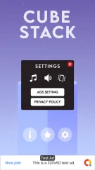 Cube Stack Game Source Code