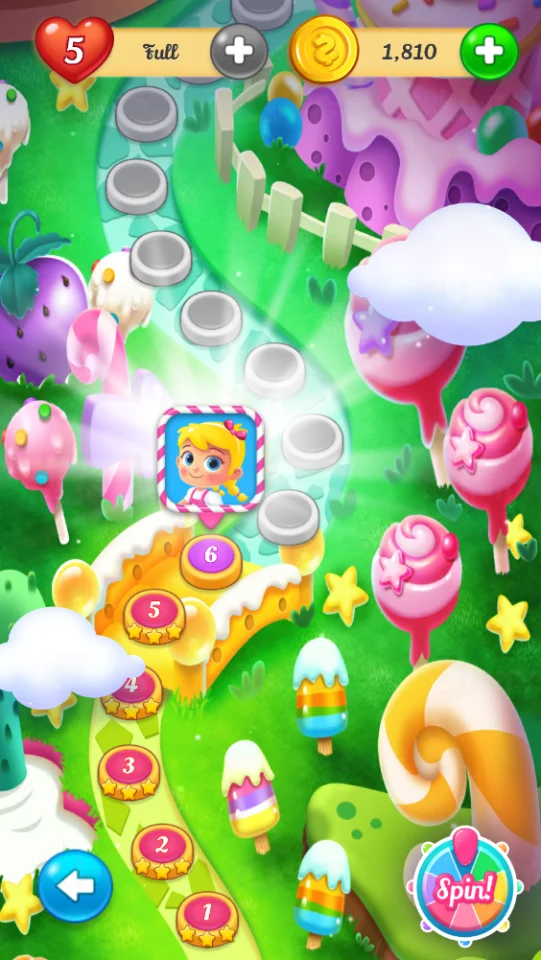 Candy Land Puzzle Unity Ads - IAP — screenshot 8