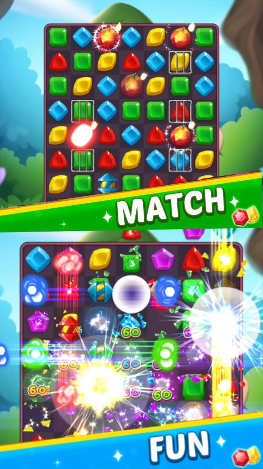 Jewel GEMS Match 3 Puzzle — screenshot 4