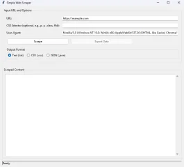 Web Scraper