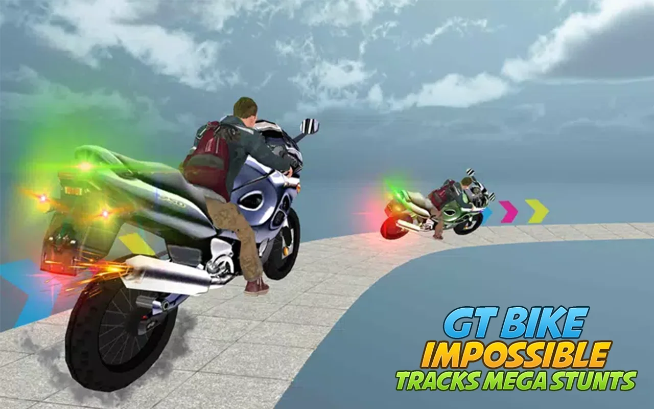 GT Bike Impossible Tracks: Mega Ramp Stunts — screenshot 1