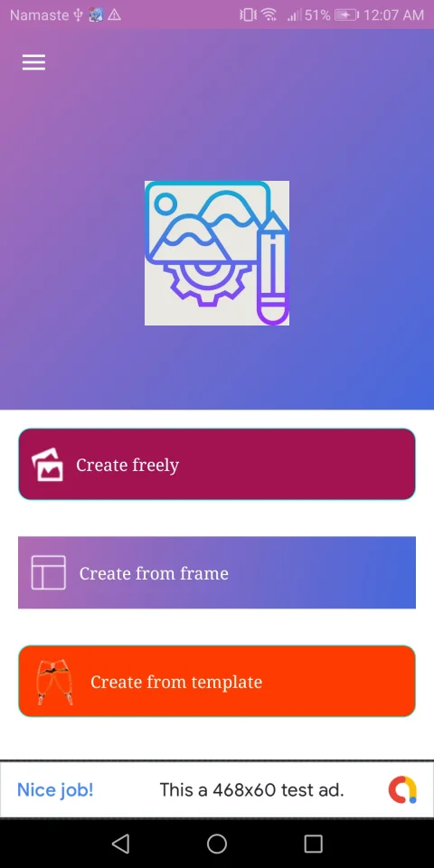 Android Photo Studio – Photo Collage, Editor, Stickers, Frame, Effect, Crop — screenshot 1