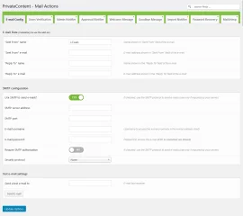 PrivateContent - Mail Actions Add-on