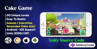 Cake Game Source Code (AdMob)