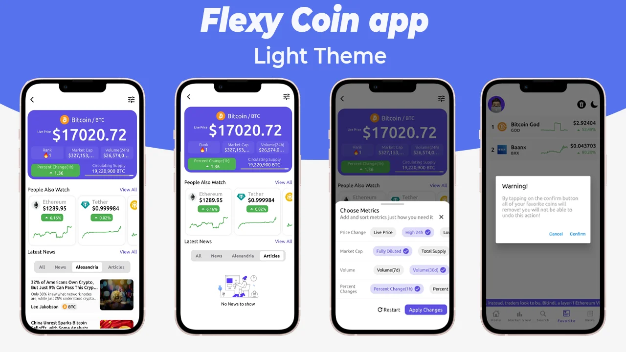 FlexyCoin - Cryptocurrency App — screenshot 5