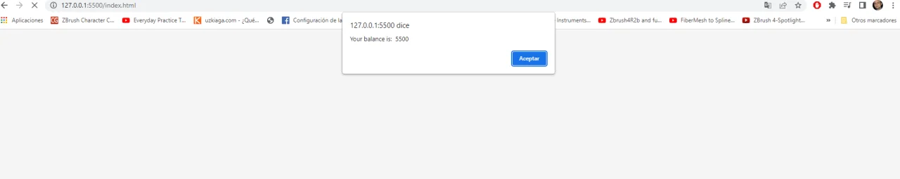 JavaScript ATM Cashier — screenshot 2