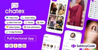 Chatex - Ultimate Social Dating App | Video Calling | Voice Calling |Chat| Short Video Dating App