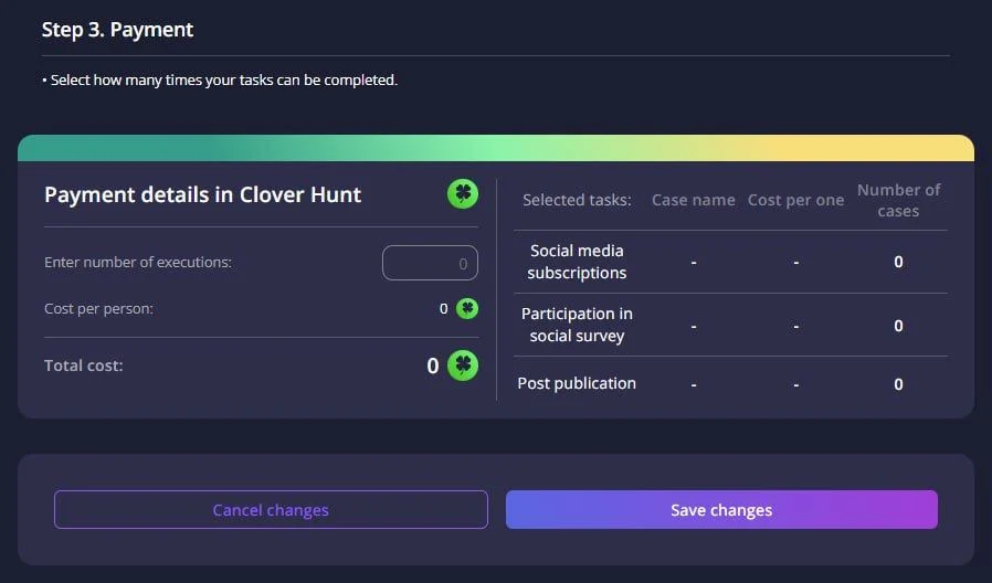 CLOVERHUNT Interactive Advertising Microservice — screenshot 5