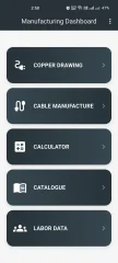 Manufacturing Dashboard & Ledger Auto-Build APK Template