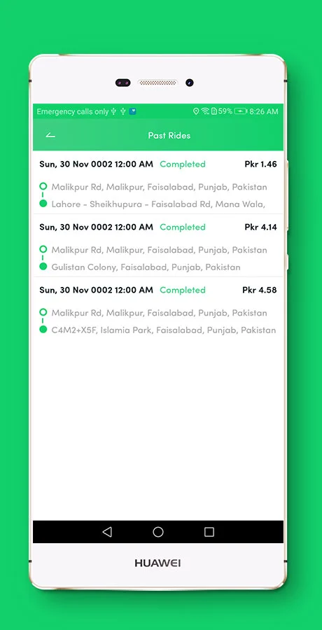 Kareem Taxi App - Cab Booking Solution + Admin Panel — screenshot 6