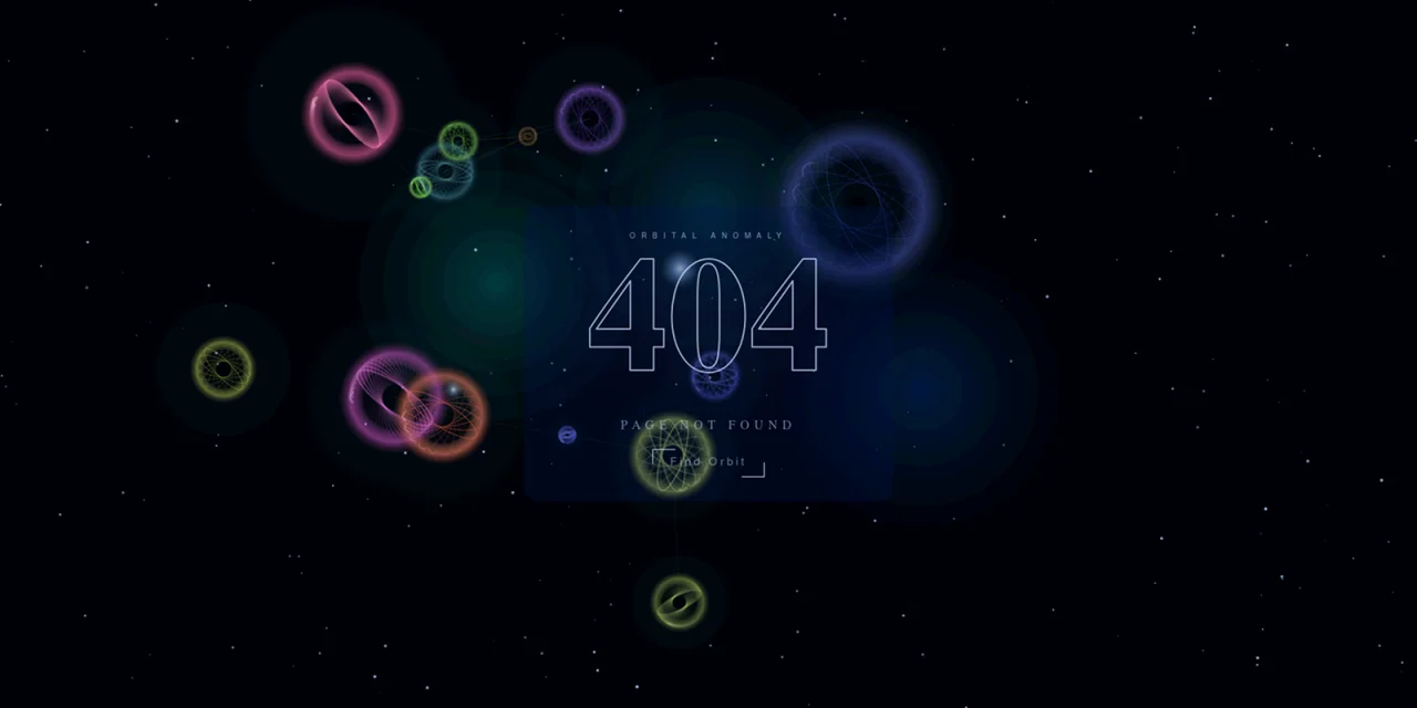 ERRATUM 10 Sci-Fi 404 Error Pages — screenshot 2