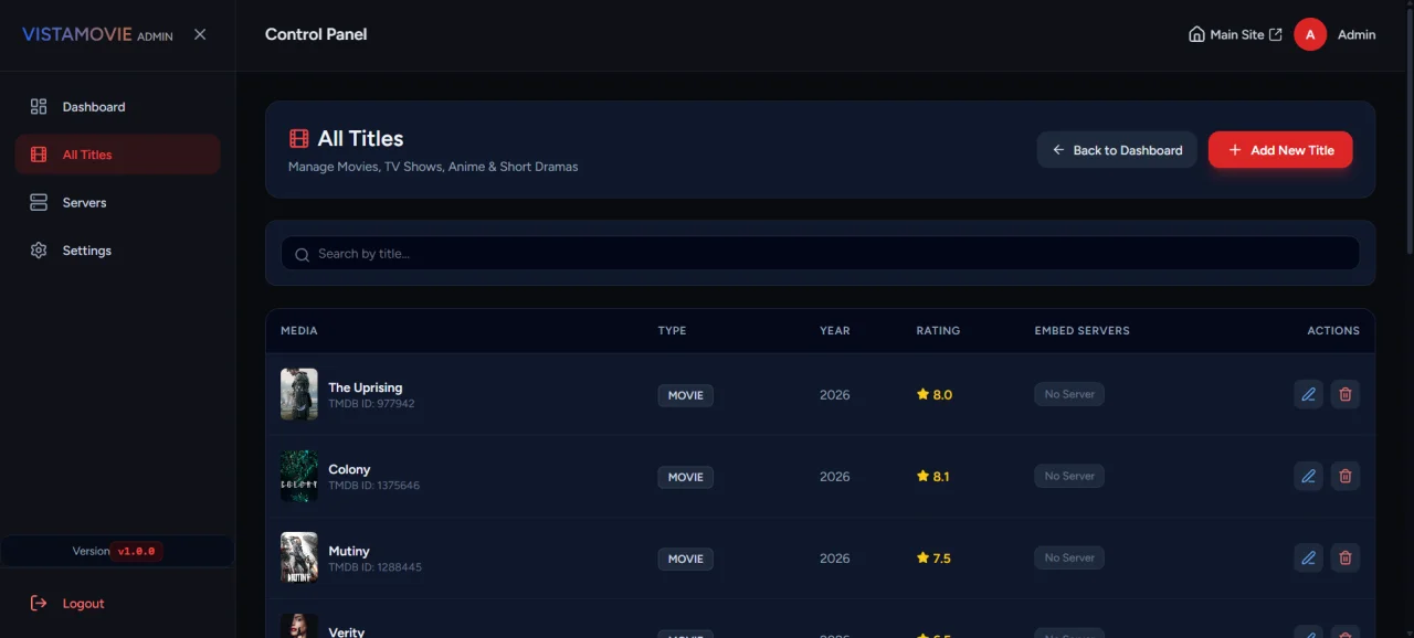 VistaMovie — screenshot 4