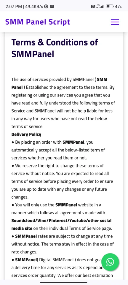 SMM Panel Premium Script — screenshot 5