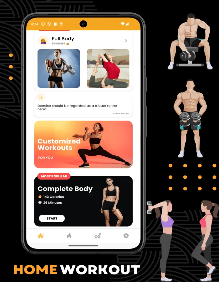 Home Workout — screenshot 4
