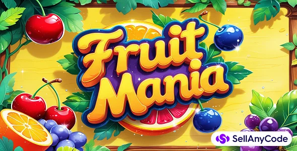 Fruit Mania Unity Match 3 Game