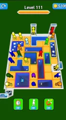 Drop People 3D Hole Puzzle Game Unity Source Code