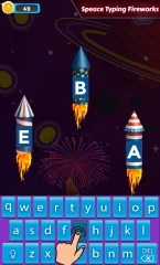 New Space Typer: Speed Rocket Typing Free