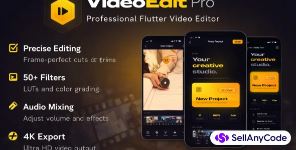 Flutter Video Editor Pro