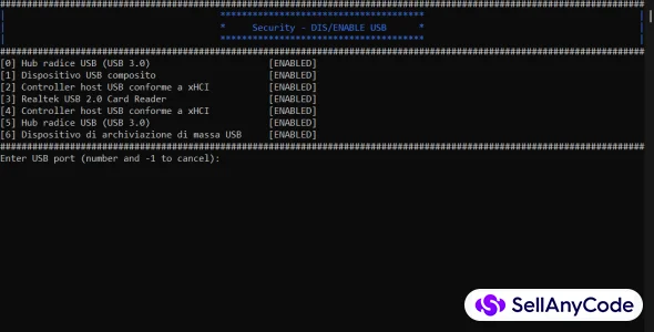 USB Device Manager Port-Level Enable/Disable Utility for Windows