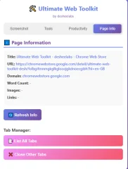 Ultimate Web Toolkit - Desheelabs