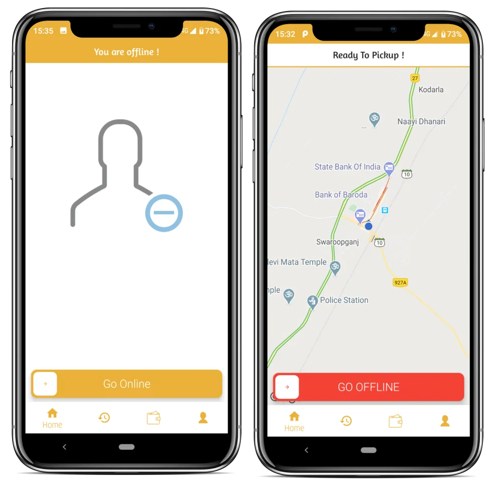 Taxi Time Driver – Android Taxi Complete Application — screenshot 6