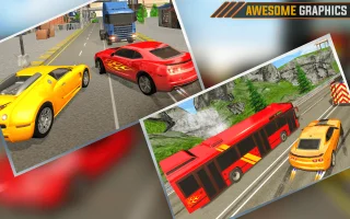 Crazy Car Racing: Highway Traffic Driver