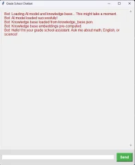 Grade School Chatbot