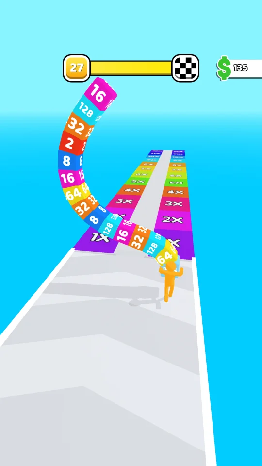 Cube Run 2048 — screenshot 1