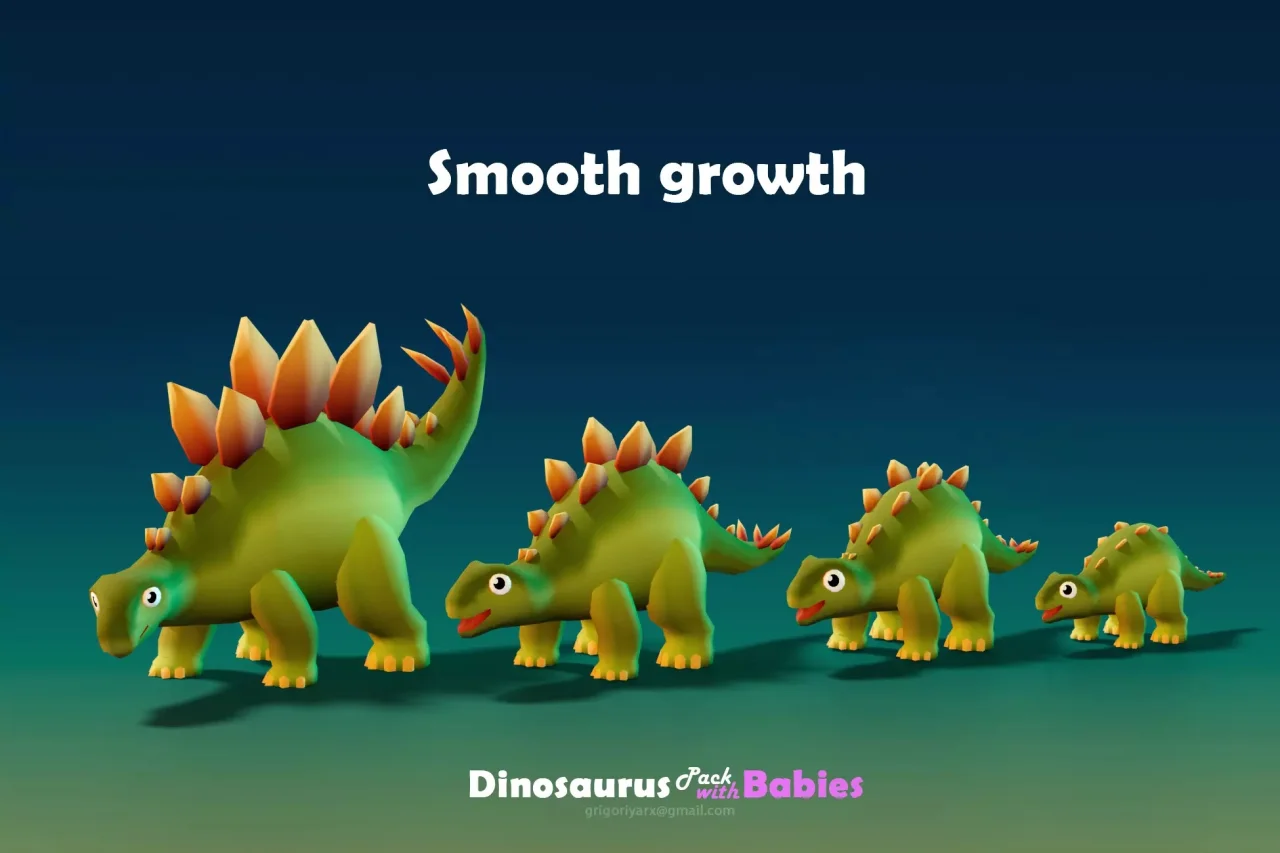Dinosaurus Pack with Babies — screenshot 5