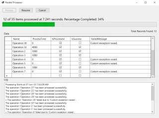 Efficient Parallel Processing Using .NET Core 7 Task Library