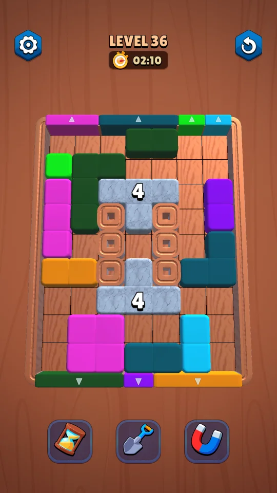 Color Block Jam 3D - Wood Block — screenshot 7