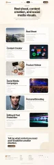 Nexa Studio Digital Creator Portfolio Template