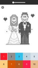 Pixel Art Color by Number