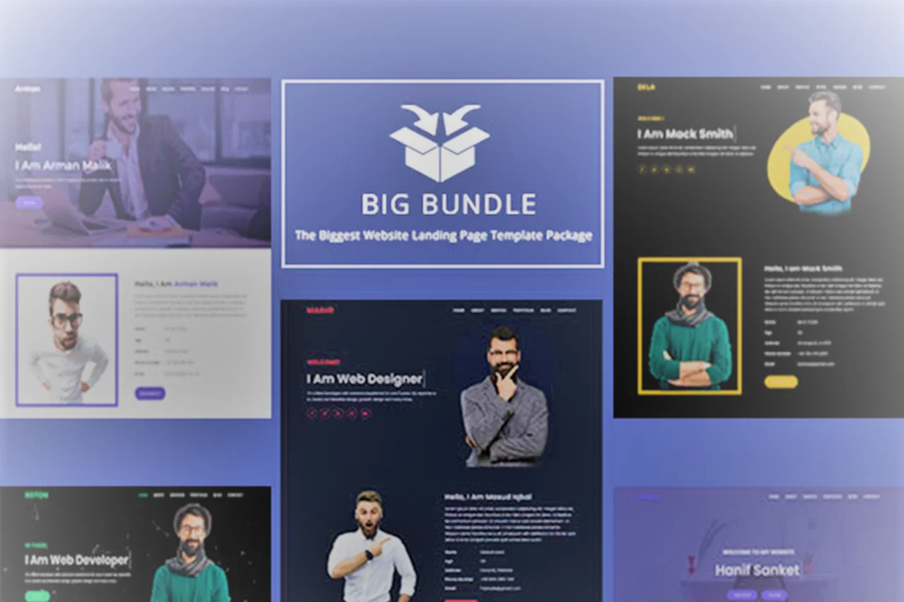 Guptil - All-in-One Landing Page Template — screenshot 1