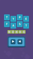 Type Fast Words HTML5 Game