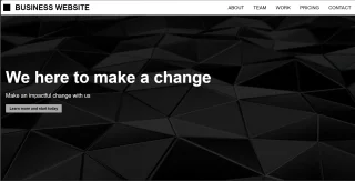 Business Website Template