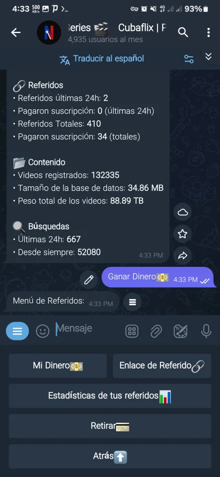 Bot De Telegram De Pelculas Y Series — screenshot 2